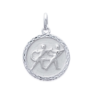 PENDENTIF ARGENT 925 RHODIE