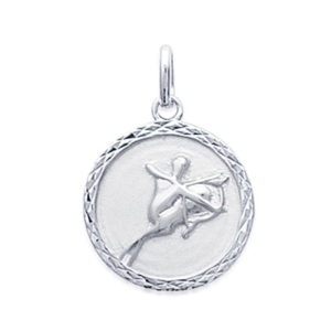 PENDENTIF ARGENT 925 RHODIE