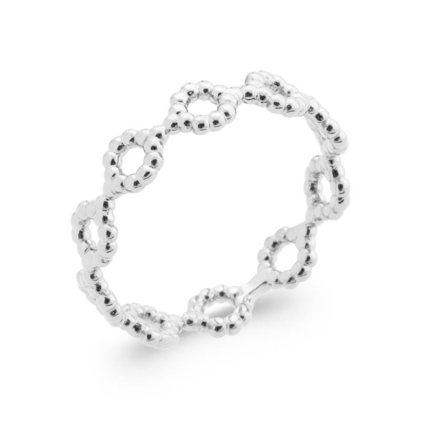 BAGUE ARGENT 925 RHODIE