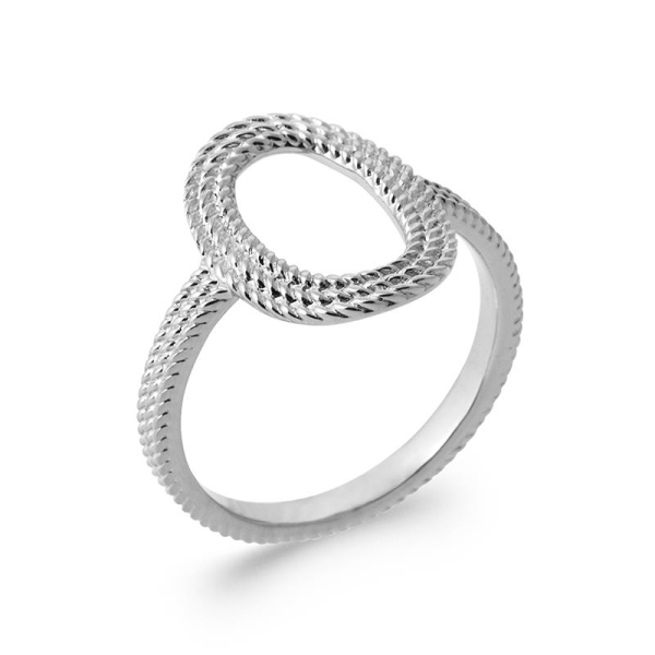 BAGUE ARGENT 925 RHODIE