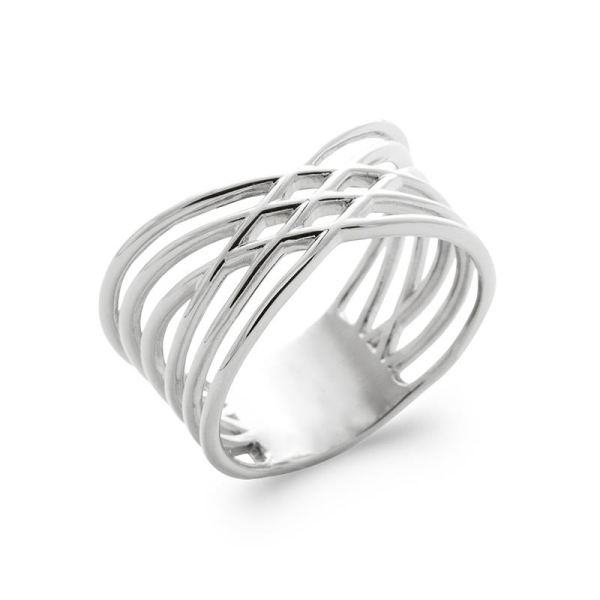 BAGUE ARGENT 925 RHODIE