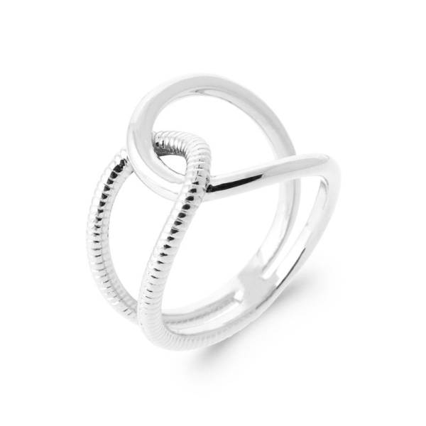 BAGUE ARGENT 925 RHODIE