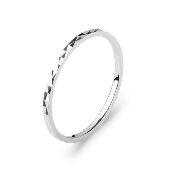 BAGUE ARGENT 925 RHODIE