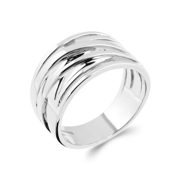 BAGUE ARGENT 925 RHODIE