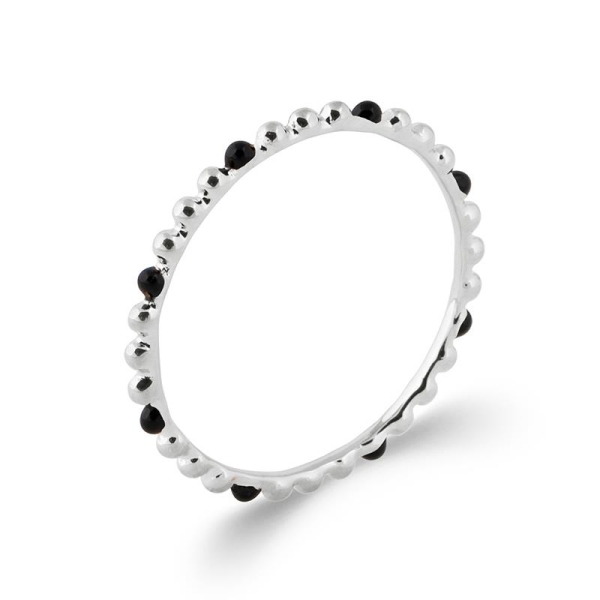 BAGUE ARGENT 925 RHODIE LAQUE