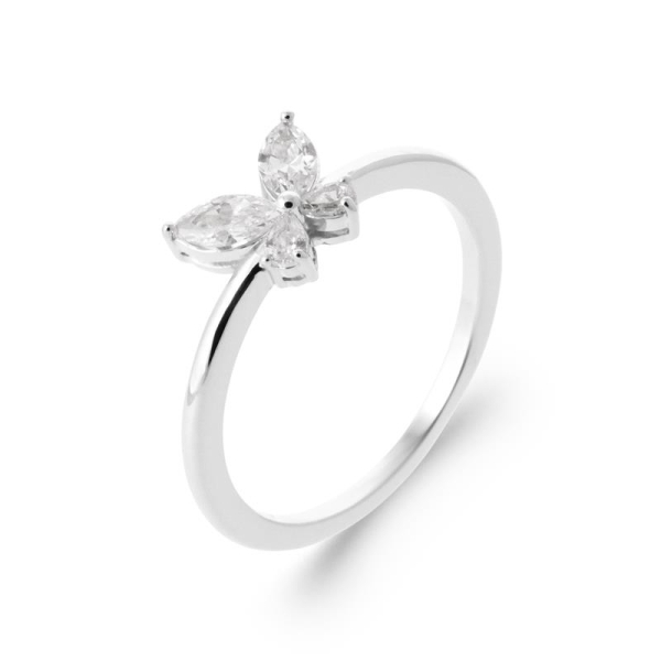 BAGUE ARGENT 925 RHODIE OZ