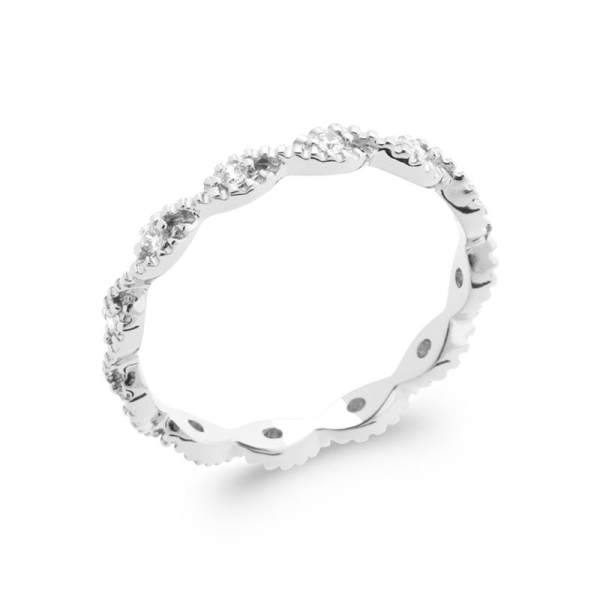 BAGUE ARGENT 925 RHODIE OZ