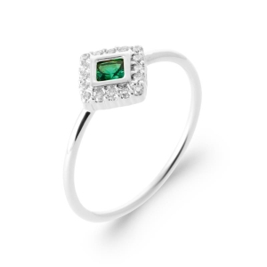 BAGUE ARGENT 925 RHODIE OZ PS