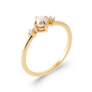 BAGUE PL-OR 750 5MIC PERLE DE CULTURE OZ