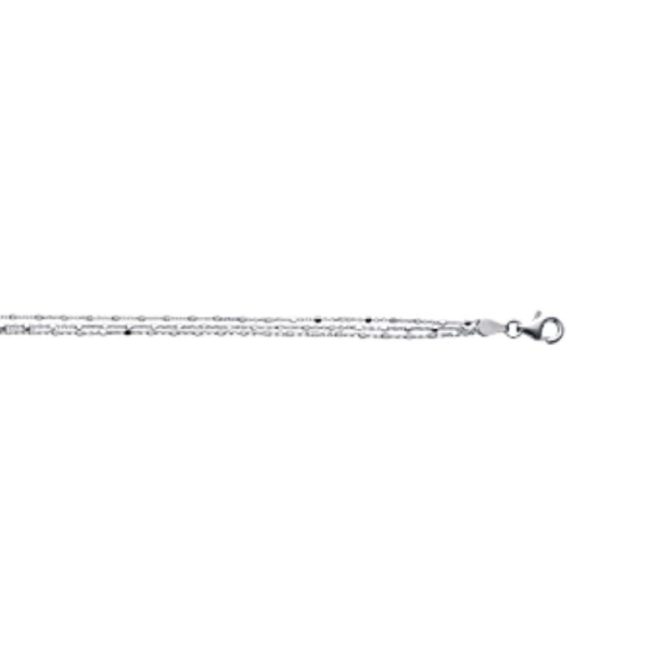 BRACELET ARGENT 925 RHODIE