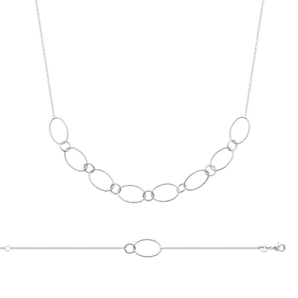 BRACELET ARGENT 925 RHODIE