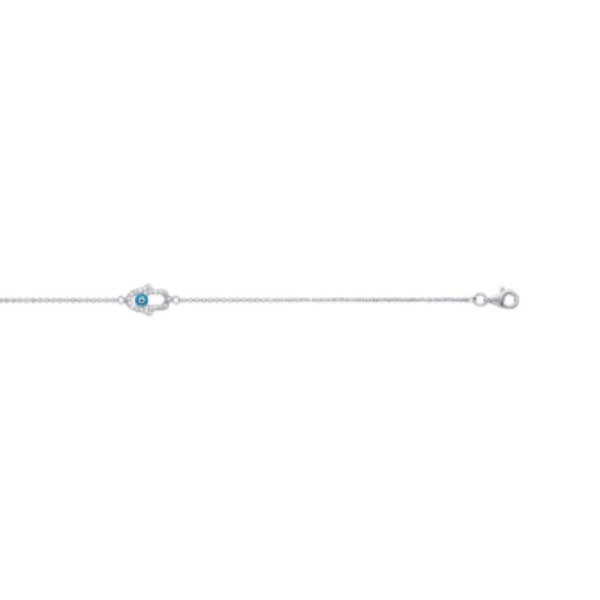 BRACELET ARGENT 925 RHODIE OZ