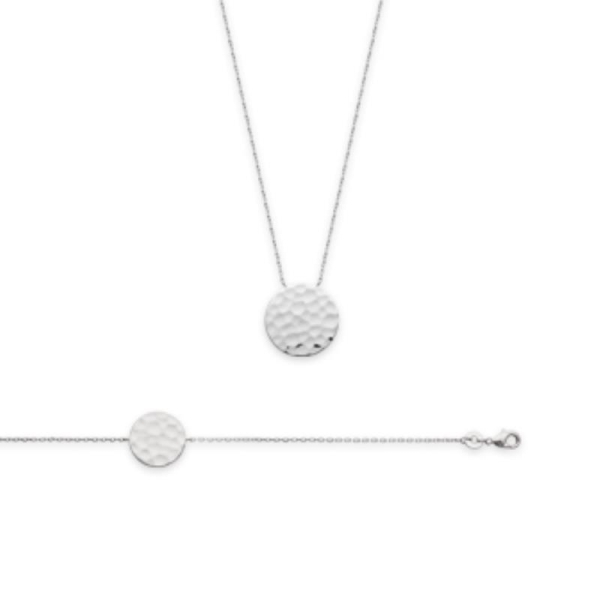COLLIER ARGENT 925 RHODIE