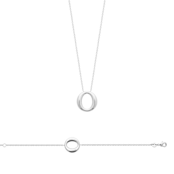 COLLIER ARGENT 925 RHODIE