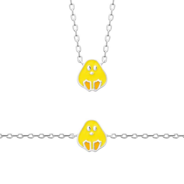 COLLIER ARGENT 925 RHODIE LAQUE