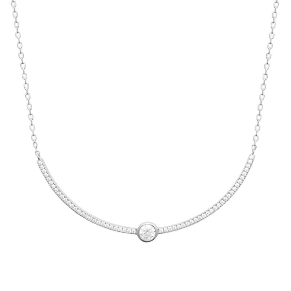 COLLIER ARGENT 925 RHODIE OZ