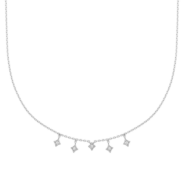 COLLIER ARGENT 925 RHODIE OZ