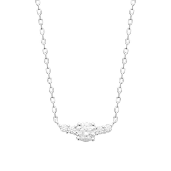 COLLIER ARGENT 925 RHODIE OZ