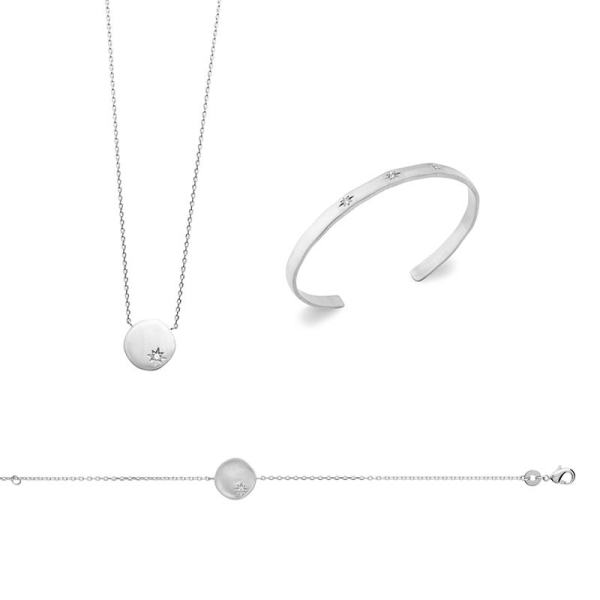 COLLIER ARGENT 925 RHODIE OZ