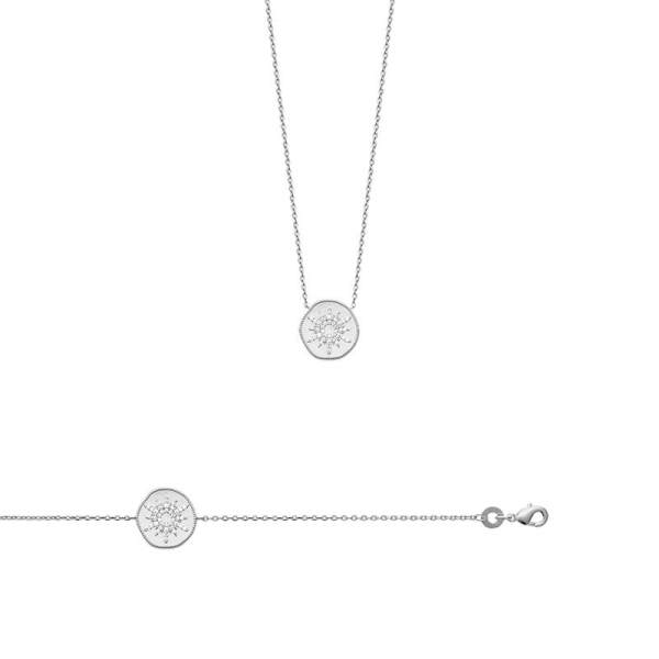COLLIER ARGENT 925 RHODIE OZ