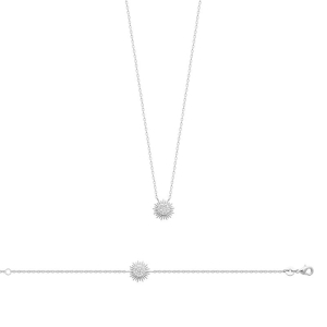 COLLIER ARGENT 925 RHODIE OZ