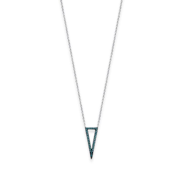COLLIER ARGENT 925 RHODIE PS
