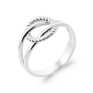 BAGUE ARGENT 925 RHODIE