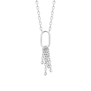 COLLIER ARGENT 925 RHODIE