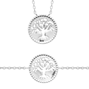 COLLIER ARGENT 925 RHODIE