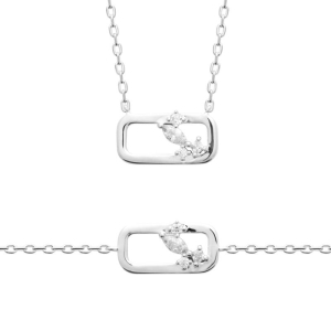 COLLIER ARGENT 925 RHODIE OZ