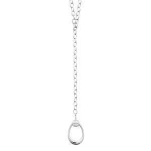 COLLIER ARGENT 925 RHODIE OZ