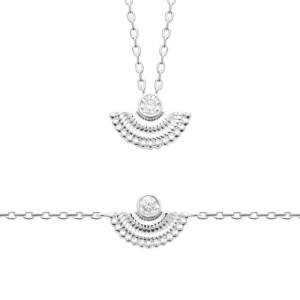 COLLIER ARGENT 925 RHODIE OZ