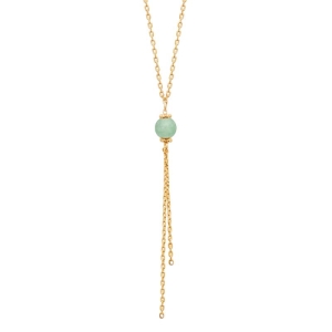 COLLIER PL-OR 750 3MIC AVENTURINE