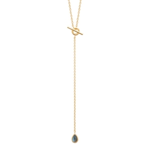 COLLIER PL-OR 750 3MIC LABRADORITE