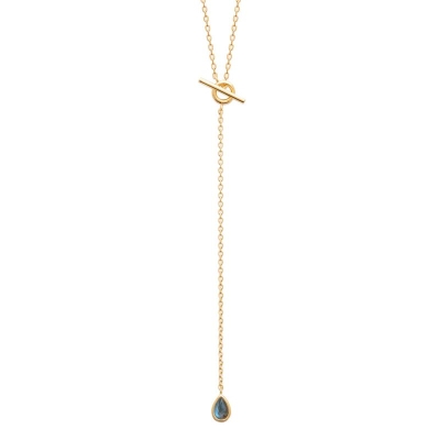 COLLIER PL-OR 750 3MIC LABRADORITE