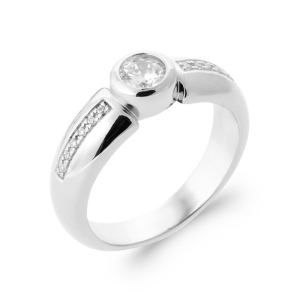 BAGUE ARGENT 925 RHODIE OZ