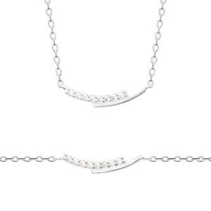 COLLIER ARGENT 925 RHODIE OZ