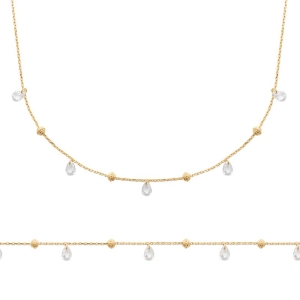 COLLIER PL-OR 750 3MIC CRISTAL