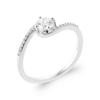 BAGUE ARGENT 925 RHODIE OZ