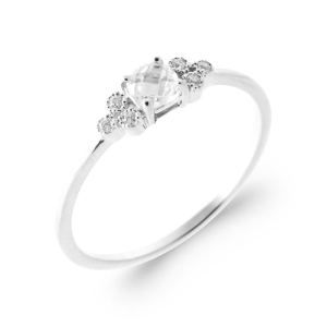 BAGUE ARGENT 925 RHODIE OZ