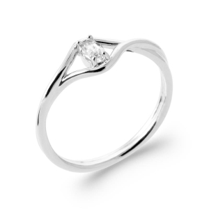 BAGUE ARGENT 925 RHODIE OZ