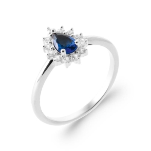 BAGUE ARGENT 925 RHODIE OZ