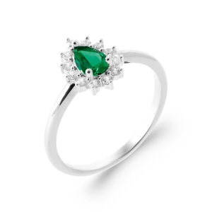 BAGUE ARGENT 925 RHODIE OZ