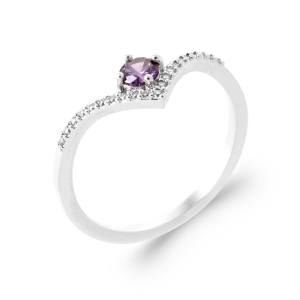 BAGUE ARGENT 925 RHODIE OZ PS