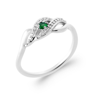 BAGUE ARGENT 925 RHODIE OZ PS