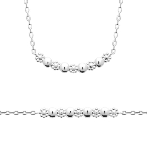 COLLIER ARGENT 925 RHODIE