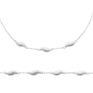 COLLIER ARGENT 925 RHODIE