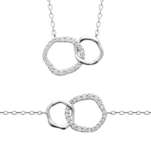 COLLIER ARGENT 925 RHODIE OZ