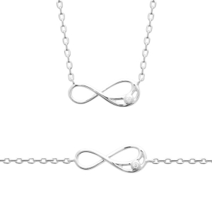 COLLIER ARGENT 925 RHODIE OZ