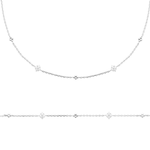 COLLIER ARGENT 925 RHODIE OZ